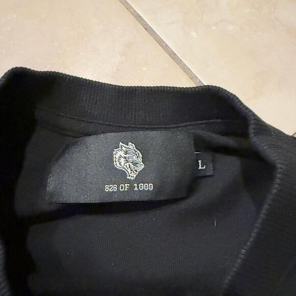 Darc Sport Heaven Has To Wait Long Sleeve Shirt Black Large 825/1000 - Picture 2 of 3